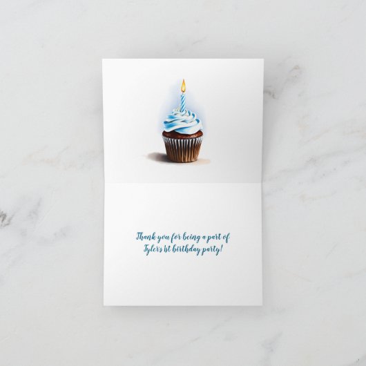 Bedankt voor het vieren met ons | Birthday (Binnen)