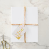 Bedankt voor het vieren met ons cadeaulabels (Met Koord)