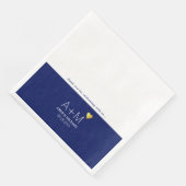 Bedankt voor het vieren met ons... servet (Hoek)