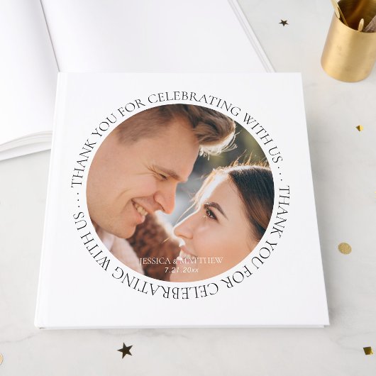 Bedankt voor het vieren van een Amerikaanse foto Gastenboek