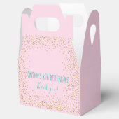 Bedankt voor het vieren van Favor Box Bedankdoosjes (Geopend)