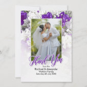 Bedankt voor het vieren van onze trouwkaarten kaart (Voorkant)