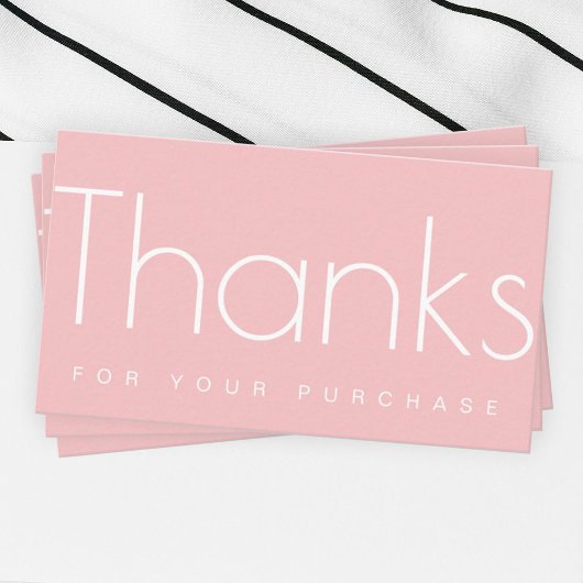 Bedankt voor het Visitekaartje Kooproze Informatiekaartje