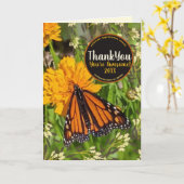 Bedankt voor het waarderen van de prijzen kaart (Gele Bloem)