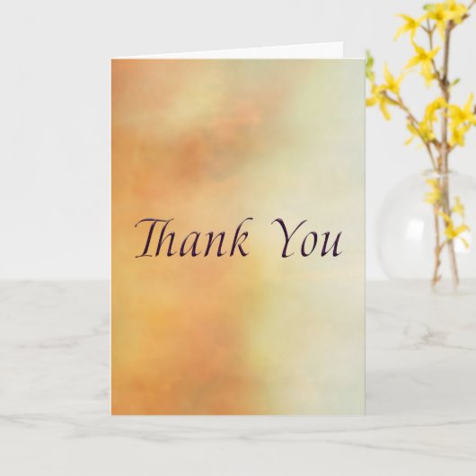 Bedankt voor het Wenskaart van de zegening Kaart (Gele Bloem)