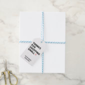 Bedankt voor het winkelen | Kleine ondernemingen Cadeaulabel (Met Touw)