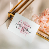 Bedankt voor het winkelen Small Branding Visitekaartje