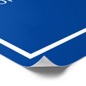 Bedankt voor het winkelen van het lokale patriotti poster (Hoek)