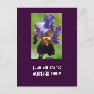 Bedankt voor het WONDERFUL diner. Briefkaart