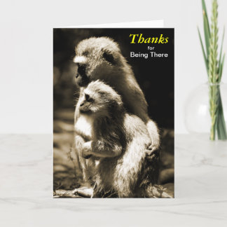 Bedankt voor het Zijn daar Kaart