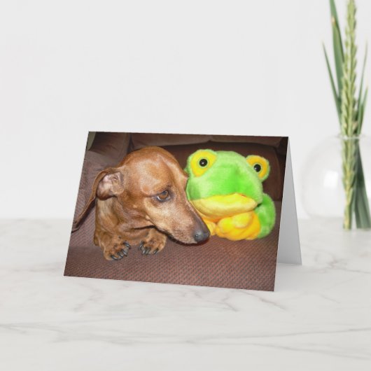 Bedankt voor het zijn mijn vriendenKaart (Voorkant)