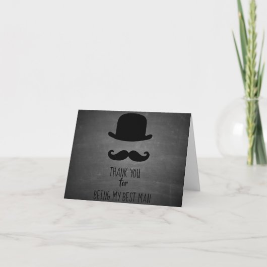 Bedankt voor het zijn van mijn getuige kaart (Voorkant)