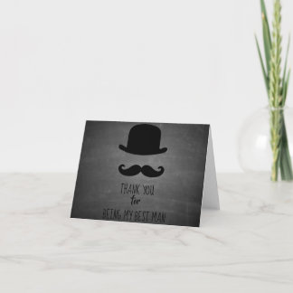 Bedankt voor het zijn van mijn getuige kaart