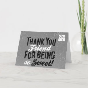 BEDANKT VOOR HET ZIJN VAN MIJN VERJAARDAG WENSEN KAART