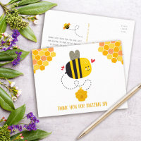 Bedankt voor het zweten door Cute Sweet Bee Birthd