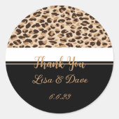 Bedankt voor je aangepaste bruiloft Stickers (Voorkant)