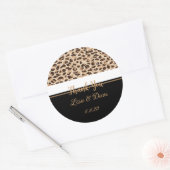 Bedankt voor je aangepaste bruiloft Stickers (Envelop)