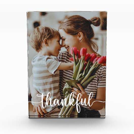 Bedankt voor je aangepaste fotoblokken (Voorkant)