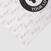 Bedankt voor je aangepaste zakelijke Logo Tissuepapier (Detail)