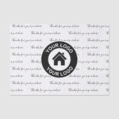 Bedankt voor je aankoop Aangepaste zakelijke Logo Tissuepapier (Voorkant)