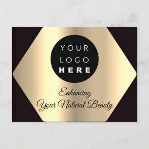 Bedankt voor je aankoop Gold Modern Briefkaart