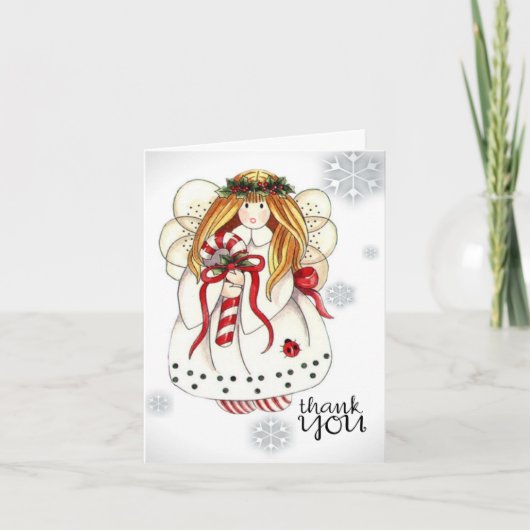 Bedankt voor je aantekening voor Christmas Angel (Voorkant)