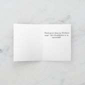 Bedankt voor je aantekening voor Christmas Angel (Binnen)