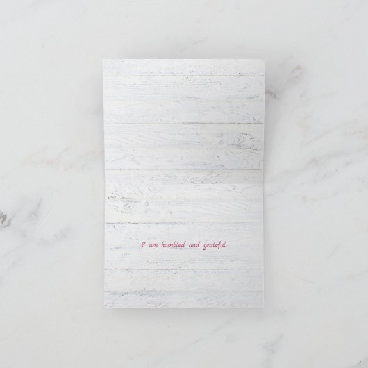 Bedankt voor je appelbloesems (Binnen)