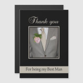 Bedankt voor je beste man (Voorkant / Achterkant)