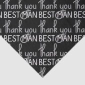 Bedankt voor je beste man tissuepapier (Detail)