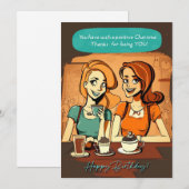 Bedankt voor je BFF Birthday Kaart (Voorkant / Achterkant)