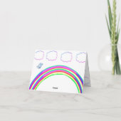 Bedankt voor je briefje kaart (Achterkant)