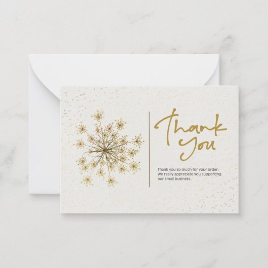 Bedankt voor je briefje notitiekaartje (Voorkant)