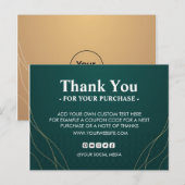 Bedankt voor je Briefkaart (Voorkant / Achterkant)