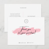 Bedankt voor je Briefkaart voor aankoop (Voorkant / Achterkant)