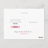 Bedankt voor je Briefkaart voor aankoop (Achterkant)