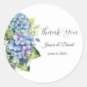 Bedankt voor je bruiloft Stickers (Voorkant)