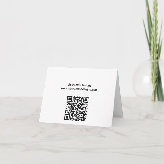 Bedankt voor je business cake Poppen (Achterkant)