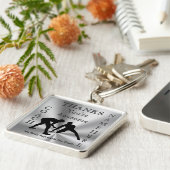 Bedankt voor je cadeautjes voor de grote bussen. sleutelhanger (Zijkant)