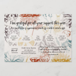 Bedankt voor je coupon kaart