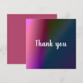 Bedankt voor je creditcard (Voorkant / Achterkant)