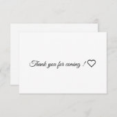 Bedankt voor je creditcard (Voorkant / Achterkant)