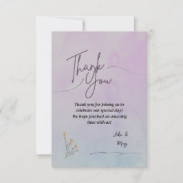 Bedankt voor je creditcard