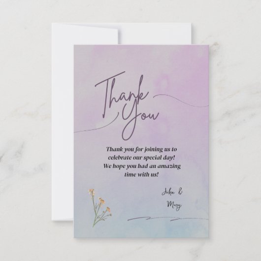 Bedankt voor je creditcard (Voorkant)