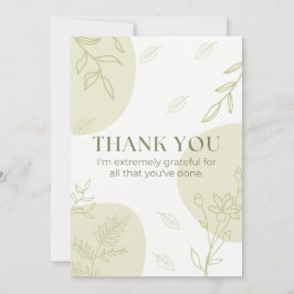 Bedankt voor je creditcard