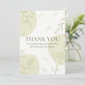 Bedankt voor je creditcard (Staand voorkant)