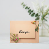 Bedankt voor je creditcard briefkaart (Staand voorkant)