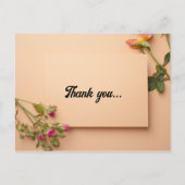 Bedankt voor je creditcard briefkaart (Voorkant)