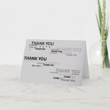 Bedankt voor je creditcard