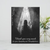 Bedankt voor je creditcard in het licht. (Staand voorkant)